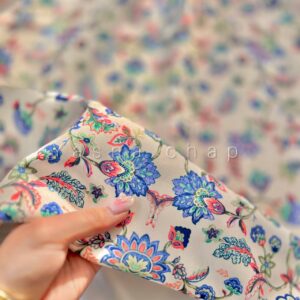 باغ هزار گل سرمه ای | کد 008